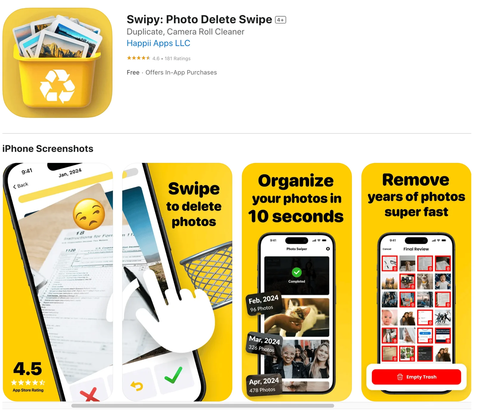 Happii Apps portfolio