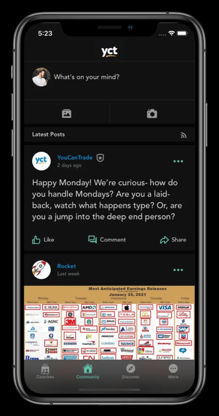 YouCanTrade iOS app screen