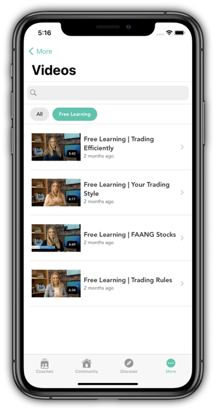 YouCanTrade iOS app screen